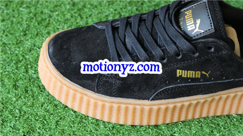 Puma Fenty Rihanna Creeper Low Black Yellow